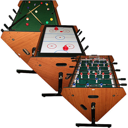 Trademark Games? 3 in 1 Rotating Table Game