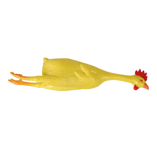 8"" RUBBER STRETCH CHICKEN Case Pack 12