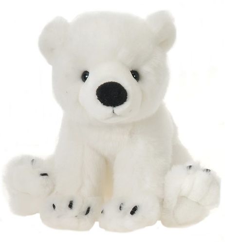 Lazybeans - 12"" Sitting Polar Bear Case Pack 12