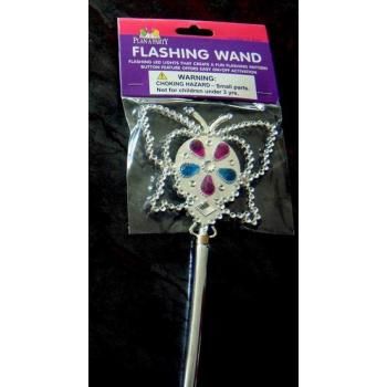 Light-Up LED Princess Butterfly Flashing Wand Case Pack 48