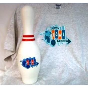 Simpsons Full Size Bowling Pin w/ Tshirt Inside Case Pack 12