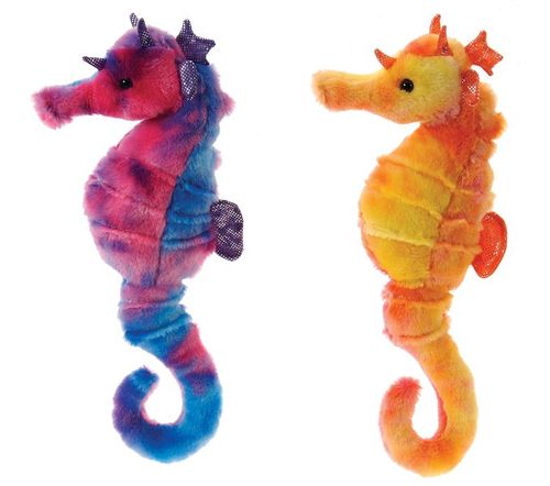 13"" 2 Assorted Tie Dye Color Seahorse Case Pack 24