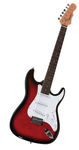 39"" Transparent Red Electric Guitar Case Pack 6