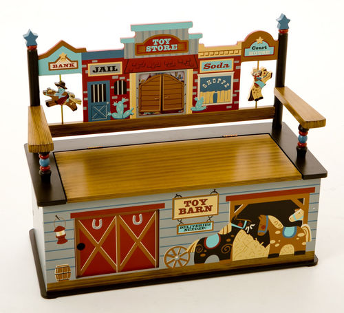 Wild West Bench Seat w/ Storage