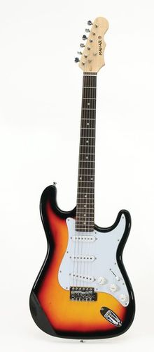 39"" Sunburst Electric Guitar Case Pack 6