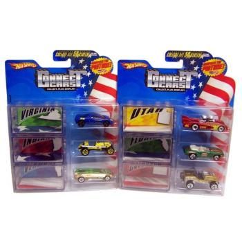 Hot Wheels Connect Cars 3 Pack Starter Kits Case Pack 4