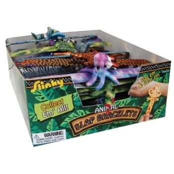 Animal Slap Bracelets Assortment Case Pack 288