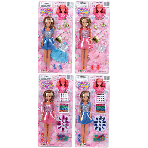 12"" Lorna Doll Beauty Set Case Pack 12