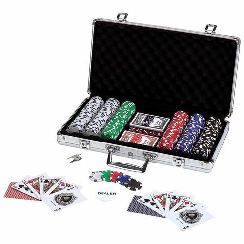 Maxam&trade; 309pc Poker Chip Set in Aluminum Case