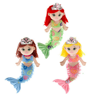12"" Swirl Mermaids Case Pack 24