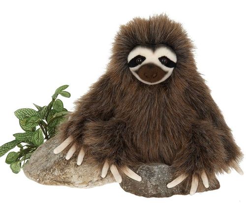 9.5"" Sitting Three Toed Sloth Case Pack 12