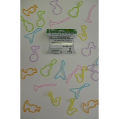 24 PACK MUSIC ASSORTMENT RUBBER BANDS Case Pack 72