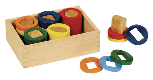 GEOMETRIC COUNTING CYLINDERS Case Pack 24