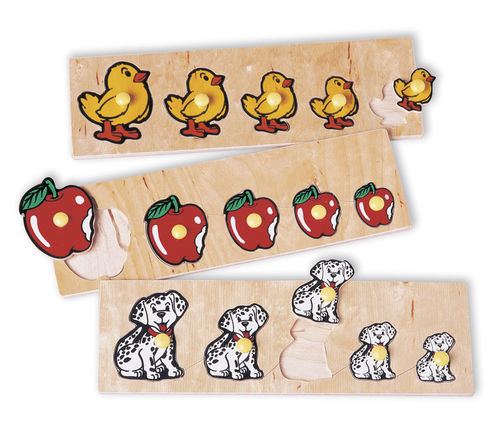 PROGRESSION PUZZLES (Set Of 3) Case Pack 20