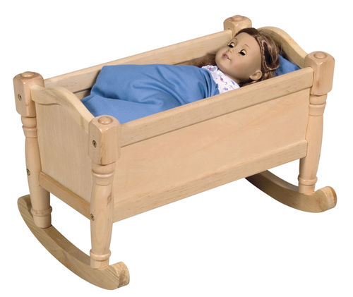 Doll Cradle - Natural Case Pack 2