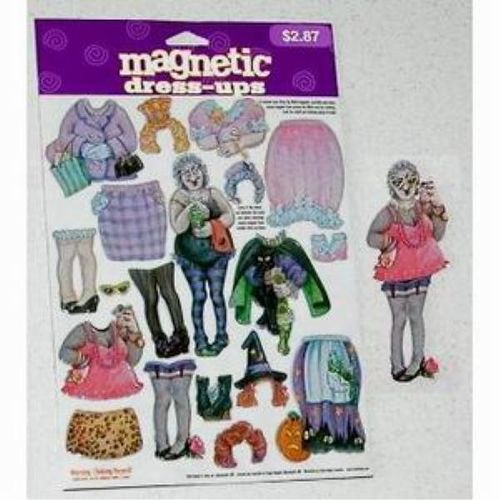 Halloween Witch Magnetic Dress-Ups Case Pack 48