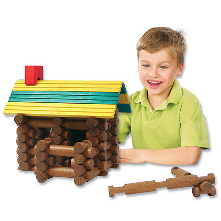 160 Piece Frontier Logs Building Set