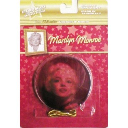 Marilyn Monroe Etched Glass Ornament Case Pack 12