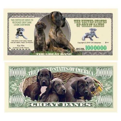 Great Dane Million dollar bills Case Pack 100