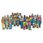 Multi-Cultural Family Set 24pc