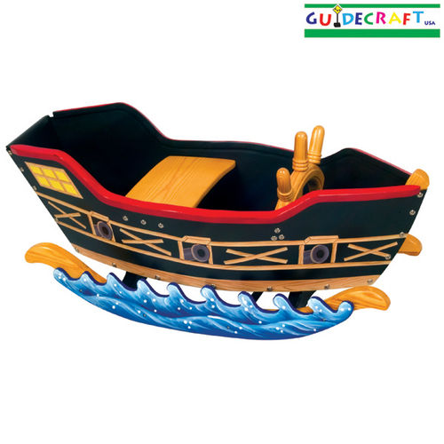 Retro Rocker Pirate Ship