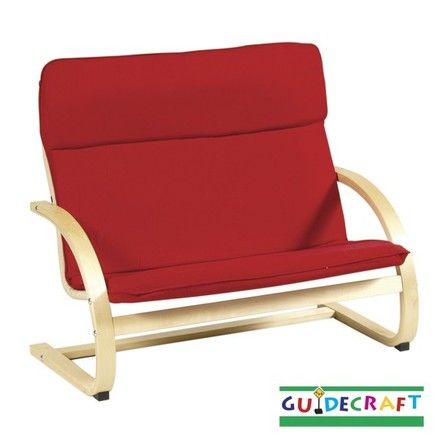 Kiddie Rocker Couch Red