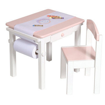Art Table & Chair Set PINK