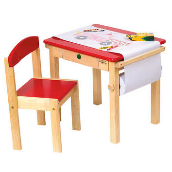 Art Table & Chair Set RED