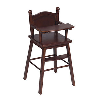 Doll High Chair Espresso