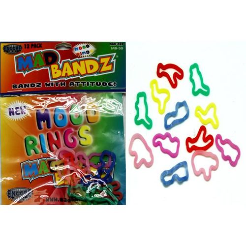 Mad Bands - Mad Zoo Mood Rings Case Pack 144