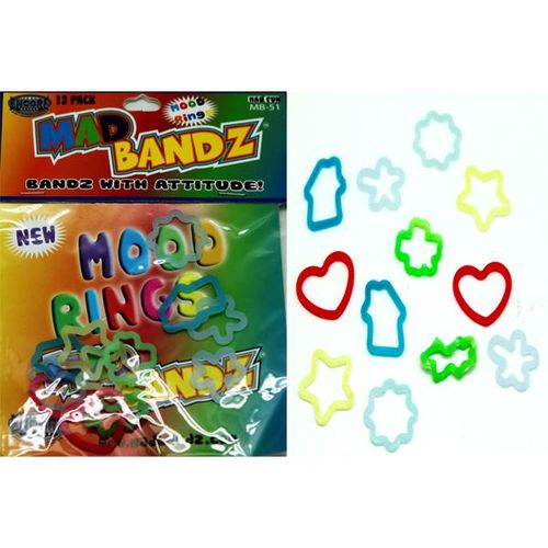 Mad Bands - Mad Fun Mood Rings Case Pack 144