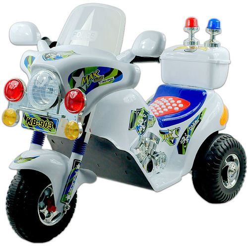 Lil' Rider? MaxOut Police Motorcycle Battery Operated