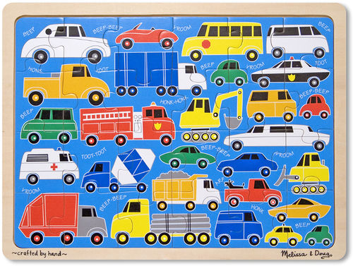 Beep Beep Jigsaw Puzzle 24pc Case Pack 2