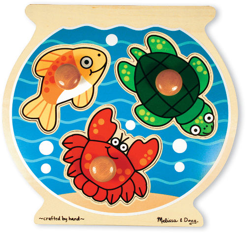 Fish Bowl Jumbo Knob Puzzle Case Pack 2