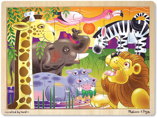 African Plains Jigsaw Puzzle (24 pc) Case Pack 2