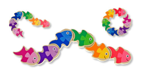 Friendly Fish Grasping Toy Case Pack 2