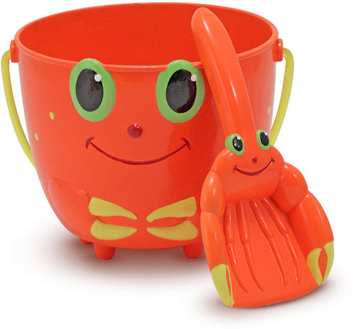 Clicker Crab Pail and Shovel Sand Toys Case Pack 2