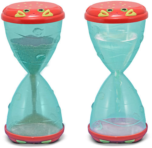 Clicker Crab Hourglass Sifter & Funnel Case Pack 2
