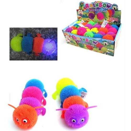 Light Up Caterpillar Puffer Case Pack 72