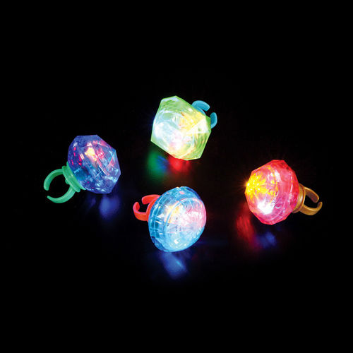 1"" Jumbo Light Up Ring Case Pack 24