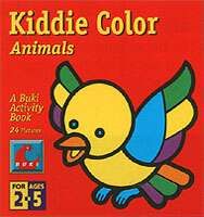 Kiddie Color Animals Buki Small Book Case Pack 228