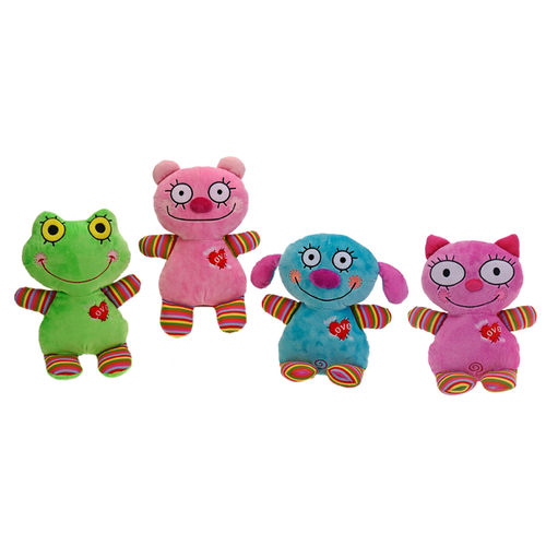 12"" 4 Assorted ""Gotta Love Me"" Animals Case Pack 24