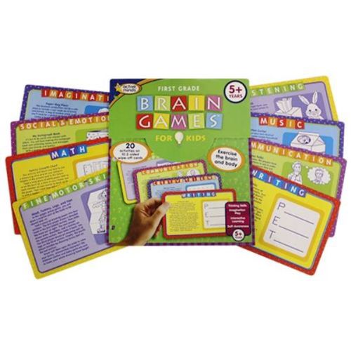 Active Minds First Grade Brain Games For Kids Case Pack 24