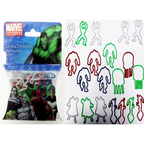 Character Bands Marvel:Hulk Silicone Kids Bracelet Case Pack 24