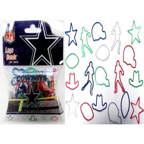 Logo Bands Cowboys Sports Team Silicone Bracelet Case Pack 24