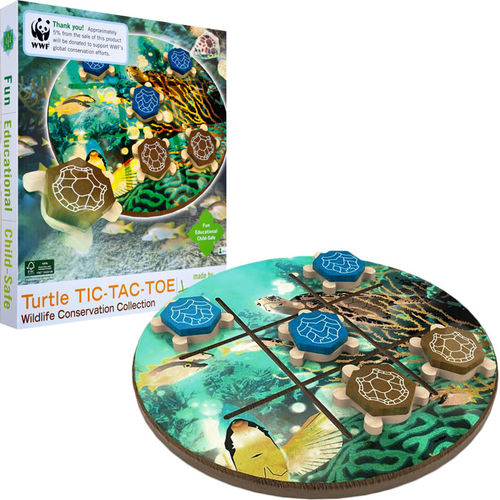 Turtle Wood Tic-Tac-Toe Game Set - $29.99