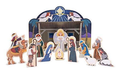 Wooden Nativity Set