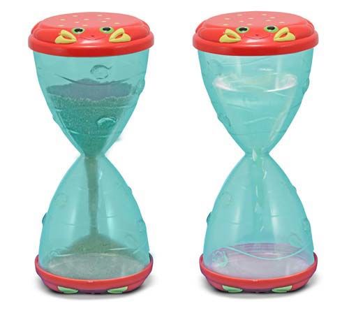 Clicker Crab Hourglass Sifter & Funnel