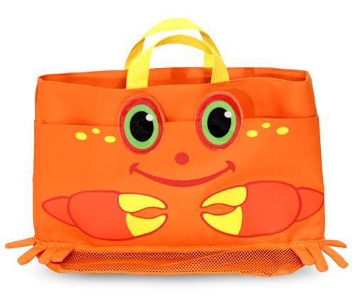 Clicker Crab Beach Tote Bag