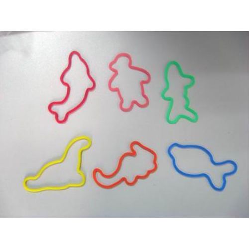 Shaped Silicone Bracelets - Sea Life Case Pack 144